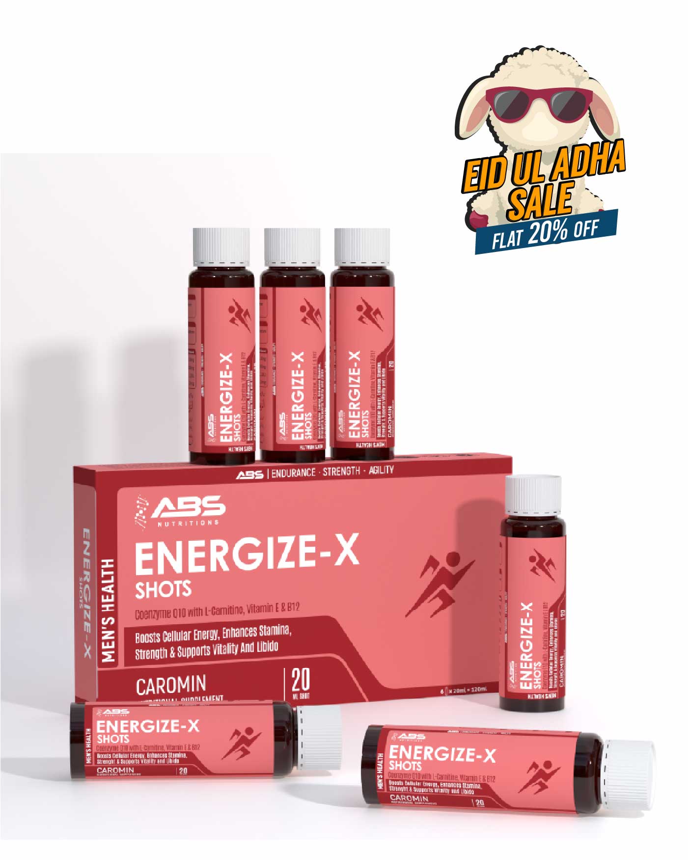 Energize-X Oral Liquid Shots