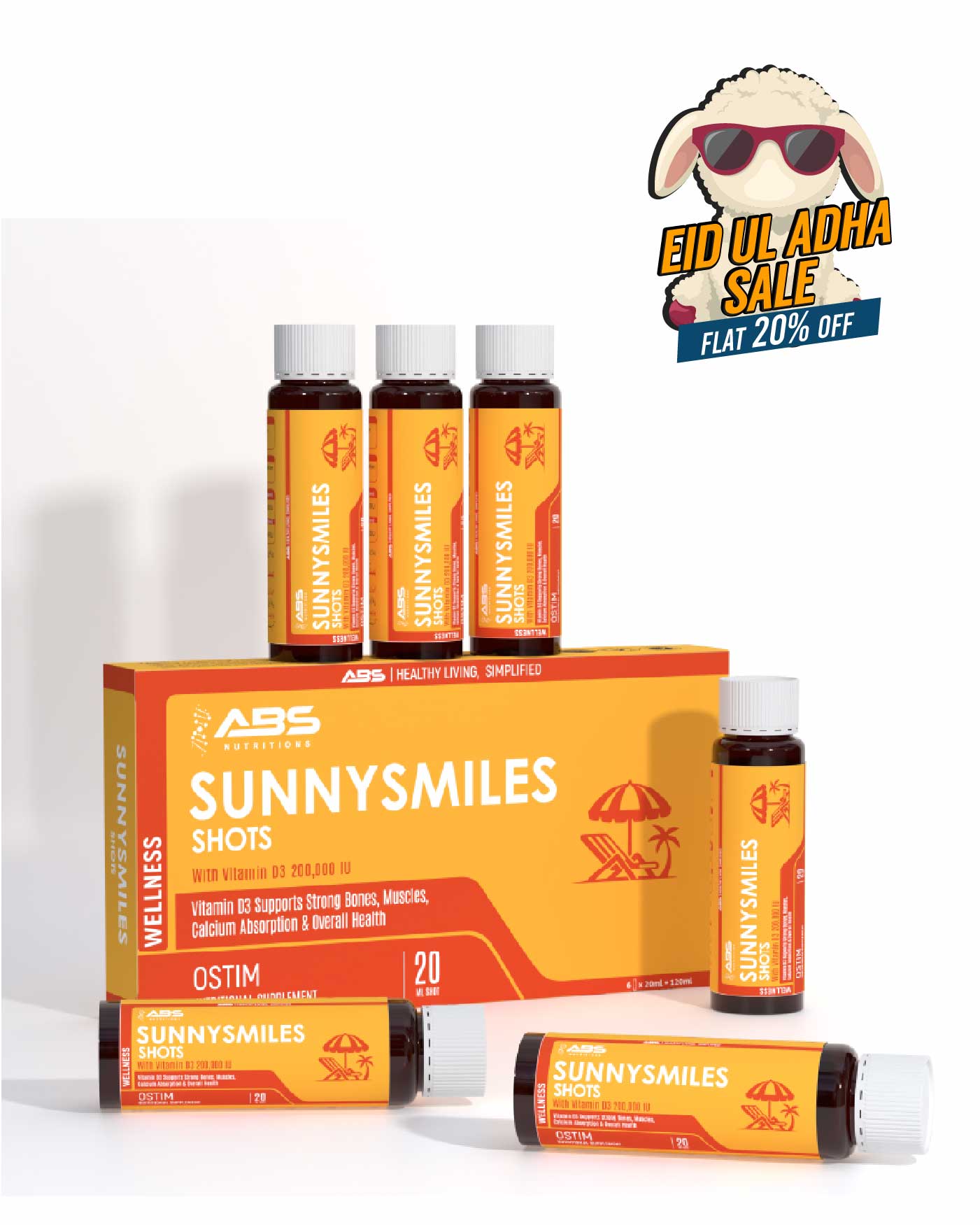 Sunny Smiles Oral Liquid Shots