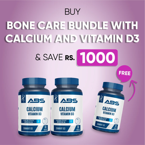 Bone care Bundle with calcium and vitamin D3